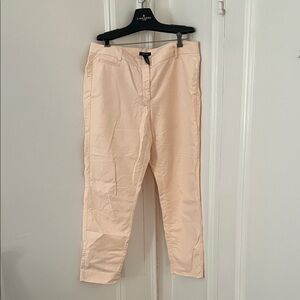 White House Black Market Light Pink Trousers Slim Ankle - 14R